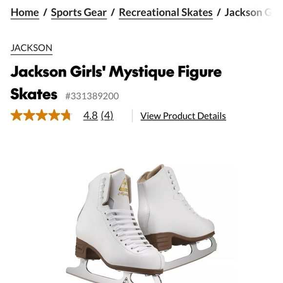Jackson Girls' Mystique Figure
Skates Size 11 - Picture 6 of 6